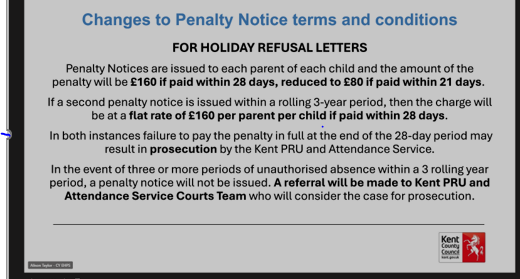 Leave of Absence during term time