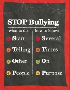 stop bullying